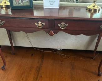 Queen Anne Sofa Table