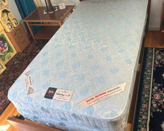 145 MCM Walnut Twin Bed Framemin