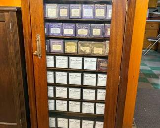 145 Vintage Storage Display Cabinetmin