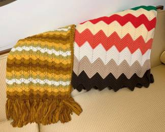 145 Vintage Handknit Throw Samplermin