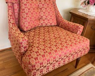 145 MCM Tapestry Armchair Detailmin