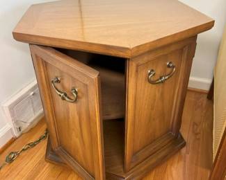 145 Hexagonal Storage Side Tablemin