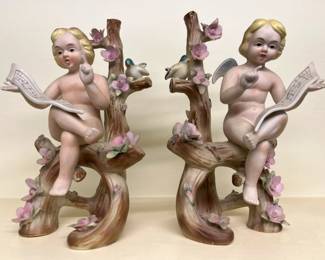 145 Andrea By Sadek Porcelain Singing Cherubsmin
