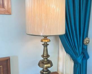 145 Stiffel Vintage Brass Table Lampmin