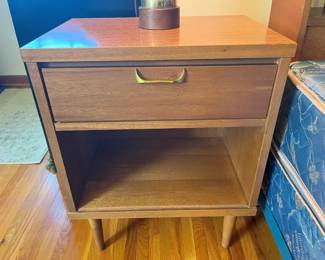 145 MCM 1Drawer Nightstand X2min