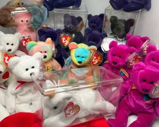 145 Ty Beanie Baby Sampler Were RICHmin
