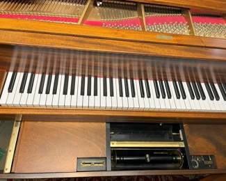 145 Welte Mignon Baby Grand Player Piano Detailmin