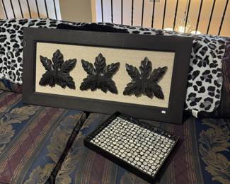 Wall Hanging, throw and tray
