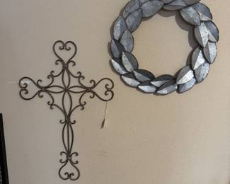 Metalware wall art
