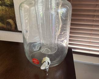 Glass Infused Water Container