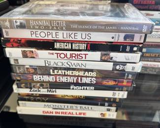 DVDs, Blu-Ray, CDs...