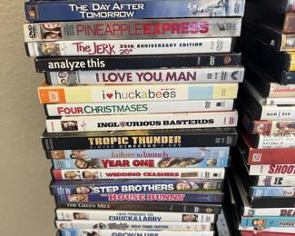 DVDs  also CDs and so many not pictured!!!