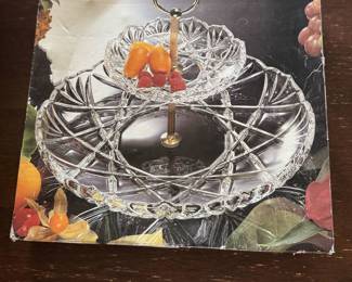 Mikasa Tiered Glass Appetizer Dish