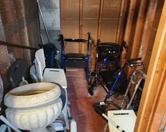 A room full of handicap equip. priced to sell