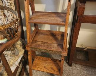 Old ladder chair
