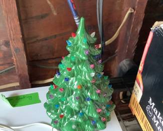 Vintage Ceramic Christmas Tree
