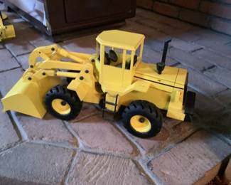 Wood Bulldozer Hand Made Very Unique