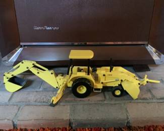 Hand Made Wood Back Hoe