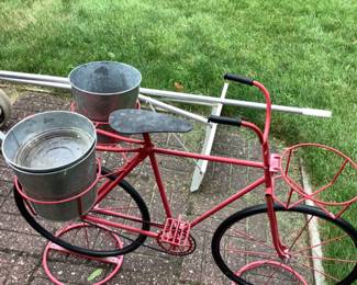 Unique Bike Planter