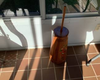 Wood Butter Churn