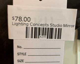 Lighting Concepts Studio Mirror