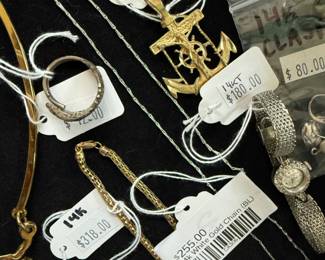 14k White Gold Chain (BL)