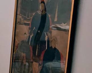 19TH CENTURY CHINESE ANCESTORS PAINTING