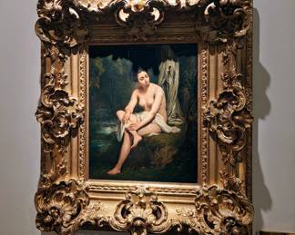 INCREDIBLE ALEXANDRE MARIE COLIN PAINTED IN 1837