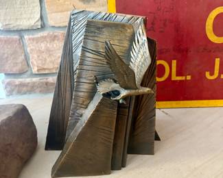 Bronze Eagle Cremation Urn, 1 of 2