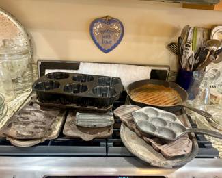 Vintage Cast iron skillets