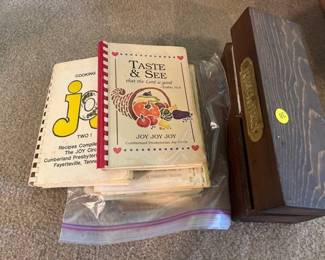 VARIOUS RECIPE BOOKS