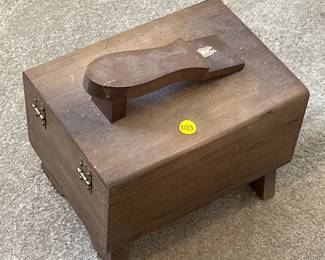 SHOE SHINING BOX