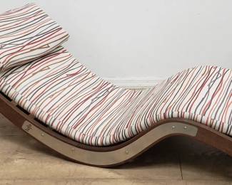 Lujo outdoor sun lounger, chaise lounge chair