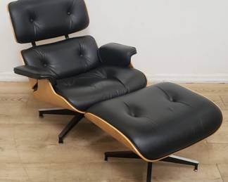 Herman Miller Eames lounge chair and ottoman