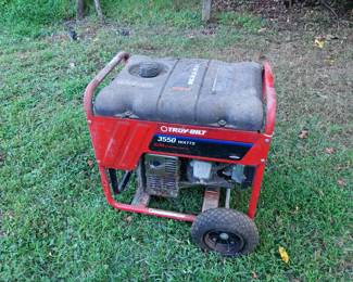 TROY BILT 3550 WATT GENERATOR, RUNS GREAT!