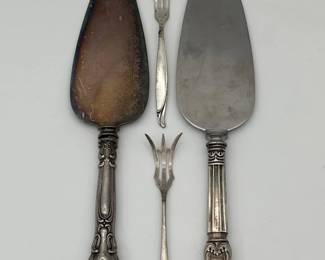 21 MiscellaneousSterlingUtensilLot