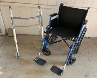67 DriveBrandWheelchairandFoldingWalker
