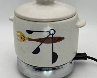 68 WestBendMidCenturyElectricWarmingBeanPot