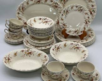 30 MyottEnglandHeritagePatternMidCenturyPatternChinaSet