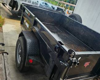 PJ Trailers 8x5 Dump Trailer - Single Axle