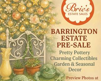Join us at our Whatnot live sale for Pottery, Collectibles, Garden & Seasonal Decor on Wednesday September 10 at 6:00 PM Central Time!