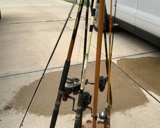 Fishing poles