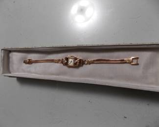 14K Rose Gold Lady's watch