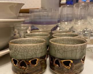 Vintage Somayaki Tea Cups 