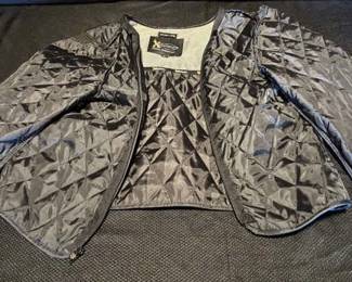 Black Motorcycle Jacket and Zip Out Liner