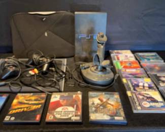 PlayStation 2with Games and Controllers