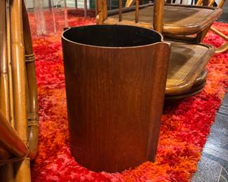 Mid-century wastebasket