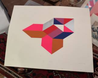 Paul Allen Reed, Barcelona, unframed. Lots of unframed art available.