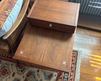 American of Martinsville side table with drawer