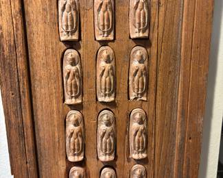 Antique Tibetan monastery door